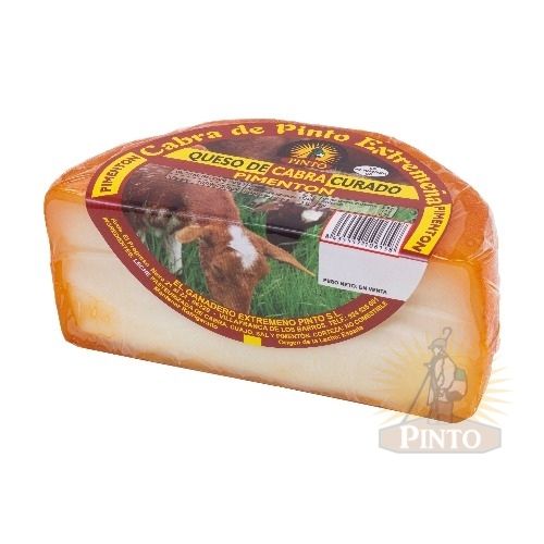 Queso curado de cabra al pimentón